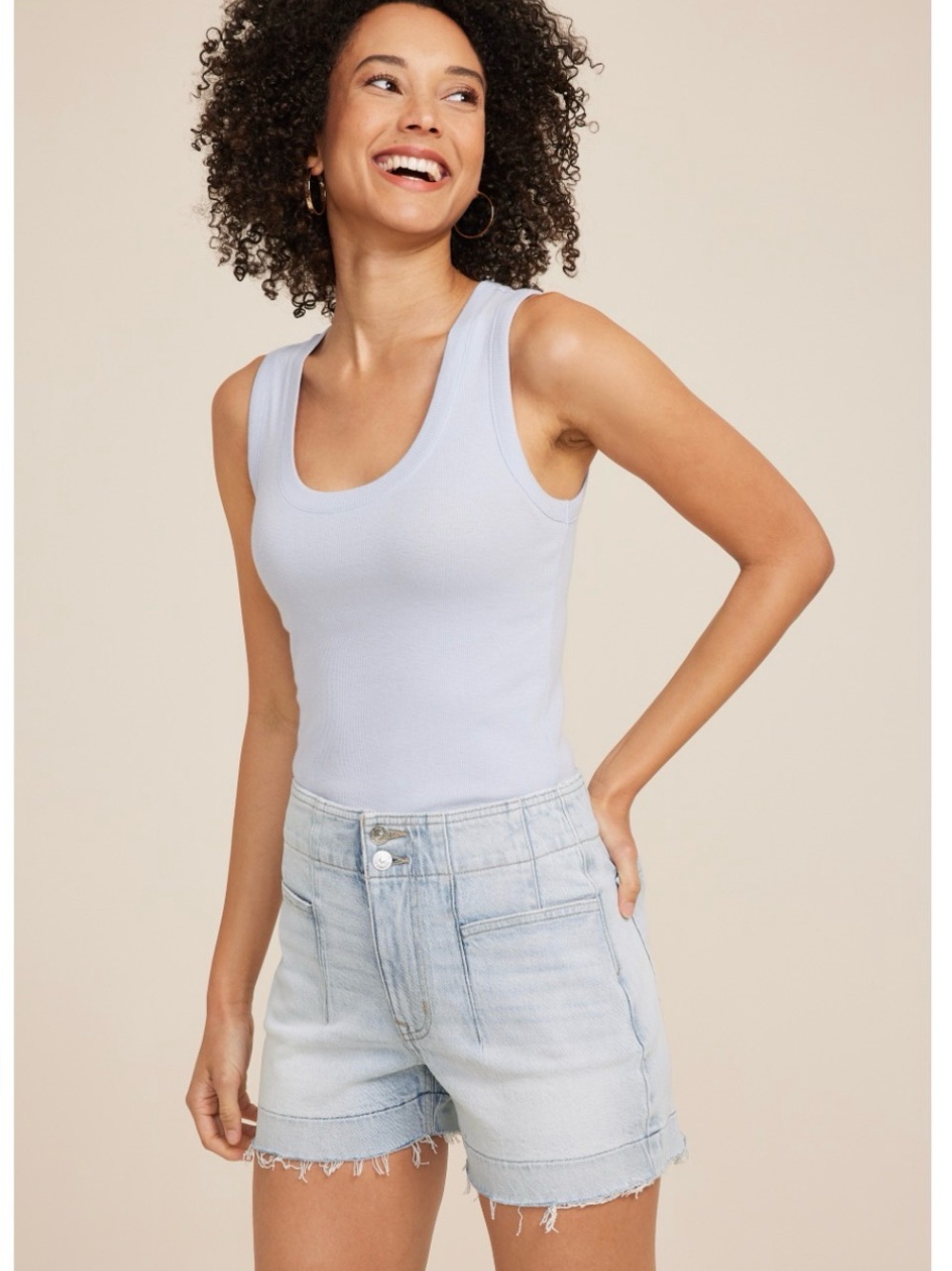 m jeans by maurices™ Sculptress High Rise A Line 3.5in Short